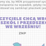 Chcemy wrócić do szkół – konferencja prasowa ZNP