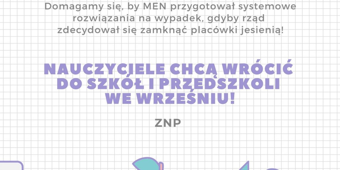 Chcemy wrócić do szkół – konferencja prasowa ZNP